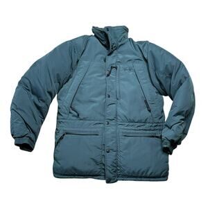 MOUNTAIN HARDWEAR Men's Oversized Down Puffer Jacket Vintage Size Small Thick